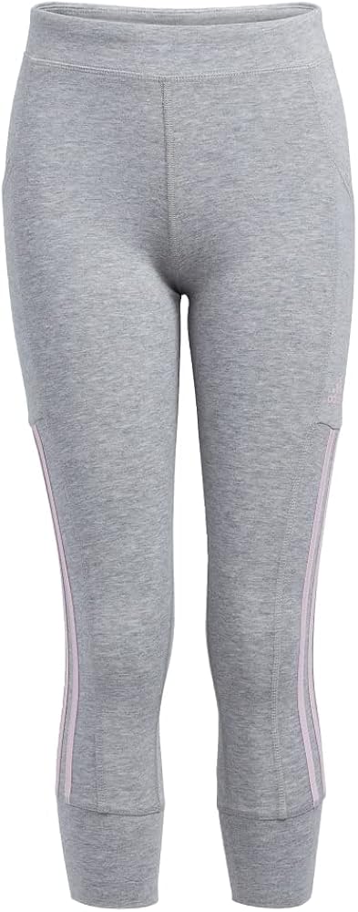 adidas Girls' Stripe Jogger 7/8 Tight