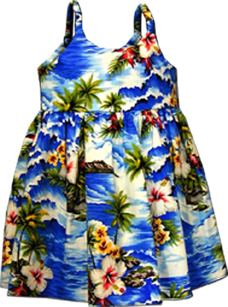 Pacific Legend Tropical Girls Cute Dress Waikiki Beach