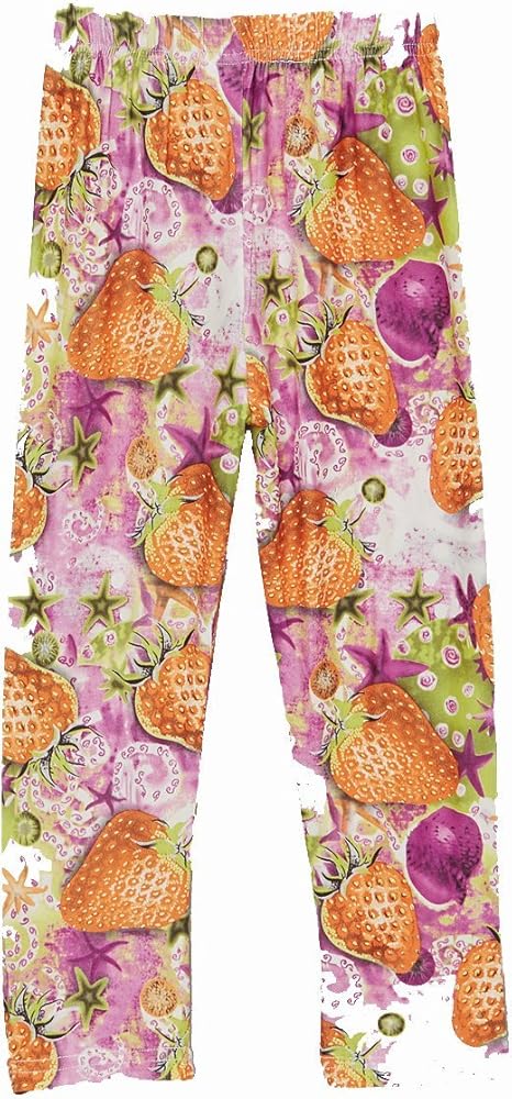 Orange Strawberry Ice Leggings Girl's